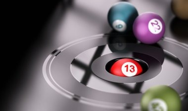 Winning number highlighted on American Roulette wheel after spin result